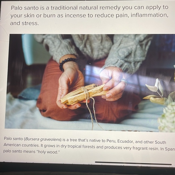 Palo Santo and sage - Picture 4 of 5